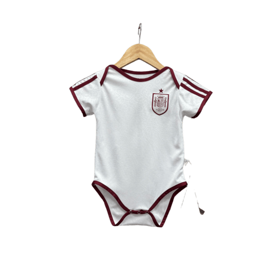 WM 2026 Spanien Auswärtstrikot Baby-Krabbelanzug