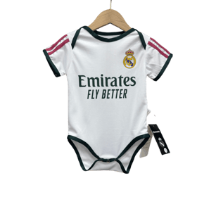 Real Madrid Heimtrikot Baby-Krabbelanzug 26/27