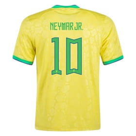 Neymar #10 Brasilien Heimtrikot Weltmeisterschaft 2022