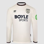Herren West Ham United 2025/26 Auswärtstrikot langarm