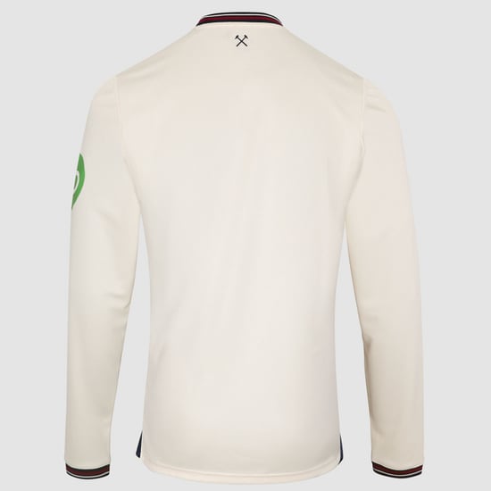 Damen West Ham United 2025/26 Auswärtstrikot langarm