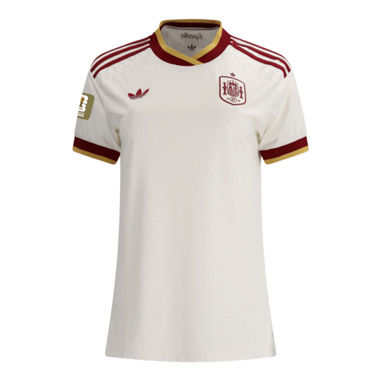 Damen Spanien 2026 Auswärtstrikot-Weltmeisterschaft Trikot