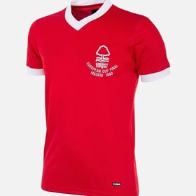 Damen Nottingham Forest 1980 Retro Europapokal Trikot