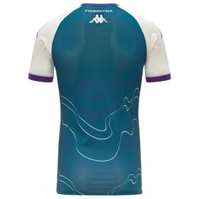 Kinder Fiorentina 2025/26 Ausweich-Aufwärmtrikot – Türkis