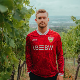 Damen VfB Stuttgart 2025/26 Auswärtstrikot Langarm
