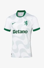 Herren Sporting CP 2025/26 Drittes Trikot – Weiß