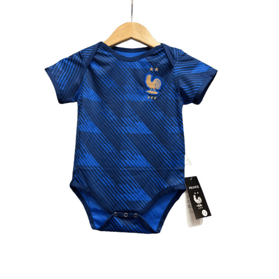 WM 2026 Frankreich Heimtrikot Baby-Krabbelanzug