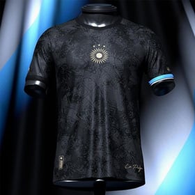 Argentinien La Pulga Messi Druck #10 Trikot 2023