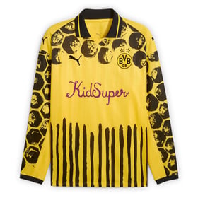 Herren BVB Borussia Dortmund 2025/26 KidSuper Langarmtrikot