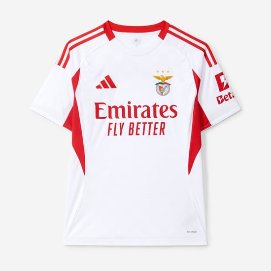 Damen SL Benfica 2025/26 Auswärtstrikot - Weiß