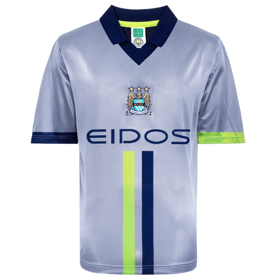 Damen Manchester City 2000 Auswärts Retro Trikot