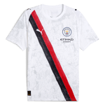 Herren Manchester City 2025/26 KidSuper Trikot - Weiß