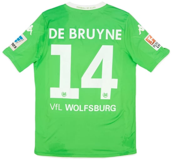 Damen DE BRUYNE VfL Wolfsburg 2014/15 Heimtrikot