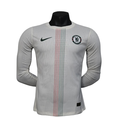 Damen Chelsea 2025/26 Auswärtstrikot Langarm