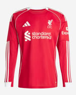 Damen Liverpool 2025/26 Heimtrikot Langarm