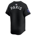 Herren PSG x MLB 2025/26 Limitierte Trikot - Schwarz