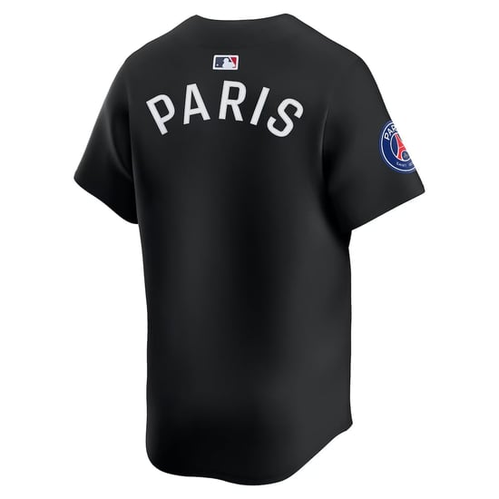 Herren PSG x MLB 2025/26 Limitierte Trikot - Schwarz
