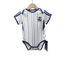 Real Madrid Trikot Baby-Krabbelanzug