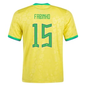 Fabinho #15 Brasilien Heimtrikot Weltmeisterschaft 2022