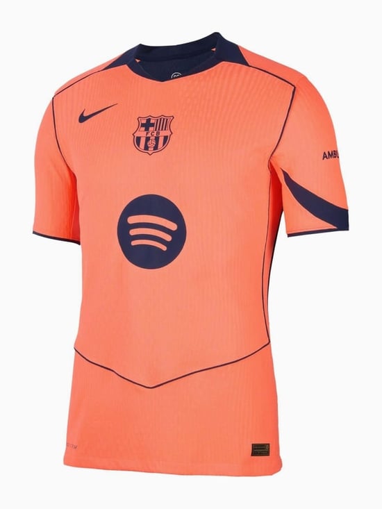 Kinder FC Barcelona 2025/26 Drittes UCL Trikot