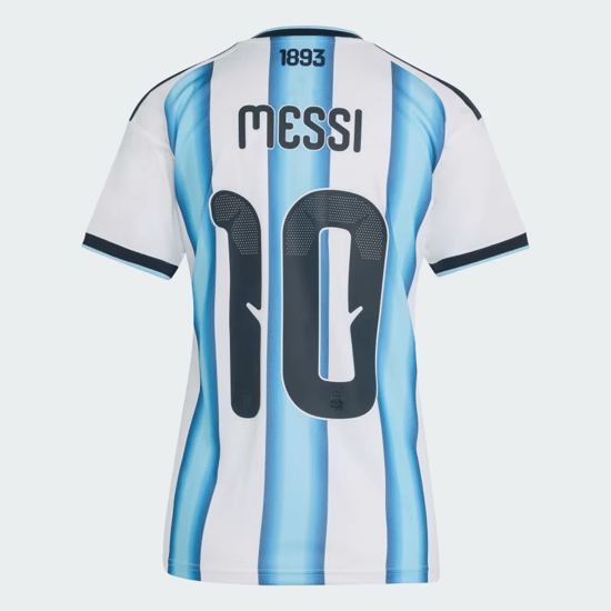 Damen Argentinien 2026 Heim Authentisches WM-Trikot MESSI #10