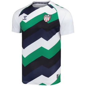 Kinder Sunderland 2025/26 Away Pre-Match-Trikot - Weiß