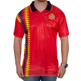 Damen Spanien 1994 Retro Weltmeisterschaft Shirt