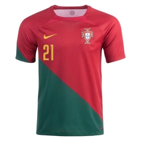 Diogo Jota #21 Portugal Heimtrikot Weltmeisterschaft 2022