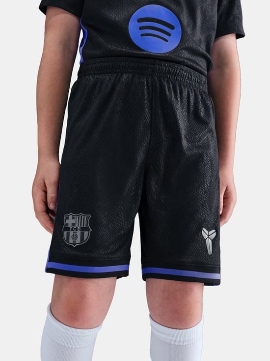Kinder FC Barcelona 2025/26 Auswärtsshorts