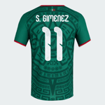 Herren Mexiko 2026 Heim Authentisches WM-Trikot S. GIMENEZ #11