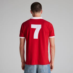Damen Manchester United 1973 Retro Trikot