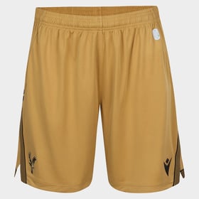 Kinder Crystal Palace 2025/26 Drittes Adler-Gold Shorts