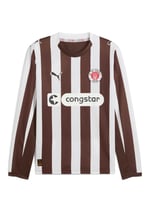 Kinder FC St. Pauli 2025/26 Heimtrikot mit langen Ärmeln