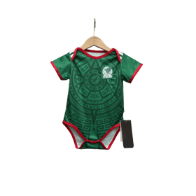 WM 2026 Mexiko Heimtrikot Baby-Krabbelanzug