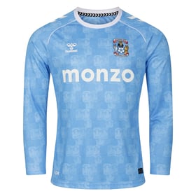 Herrentrikot Coventry City 2025/26 Heim Langarm
