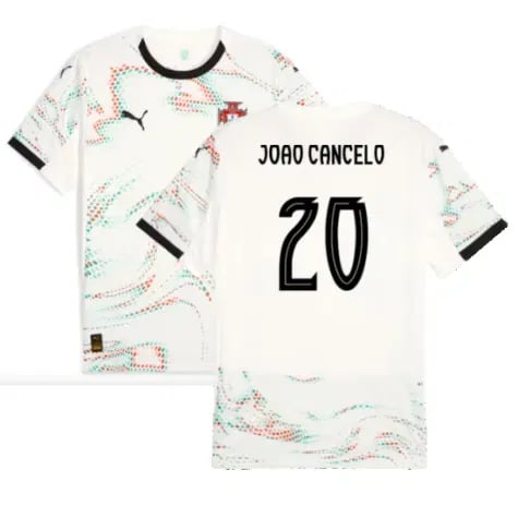 Herren JOAO CANCELO Portugal 2025/26 Auswärtstrikot