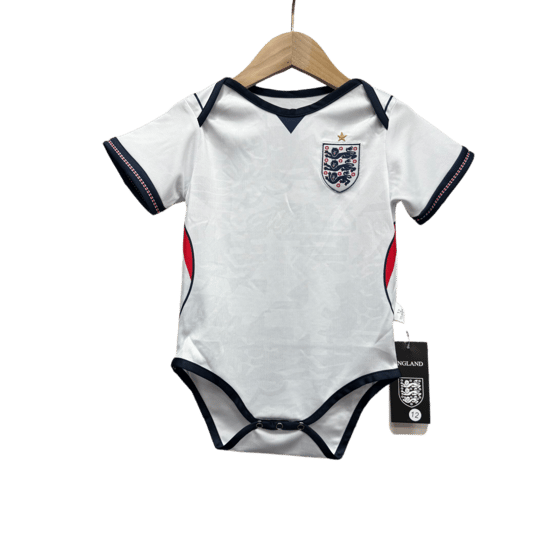 WM 2026 England Heimtrikot Baby-Krabbelanzug