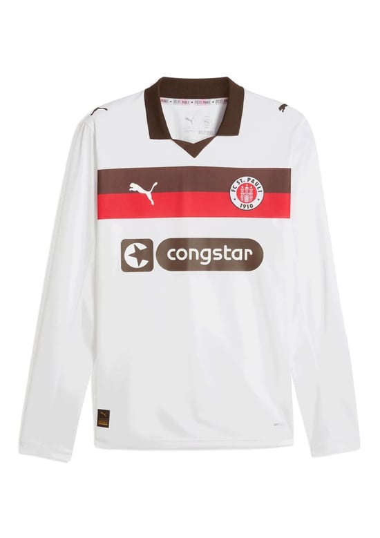 Kinder FC St. Pauli 2025/26 Auswärtstrikot Langarm