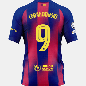 Damen FC Barcelona 2025/26 Heim UCL Trikot - LEWANDOWSKI #9