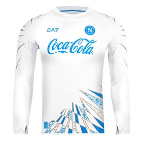 Herren Napoli 2025/26 Drittes Pre Match Langarmtrikot