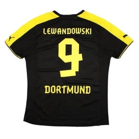 Damen LEWANDOWSKI BVB Borussia Dortmund 2013/14 Auswärtstrikot