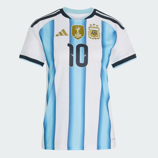 Herren Argentinien 2026 Heim Authentisches WM-Trikot MESSI #10