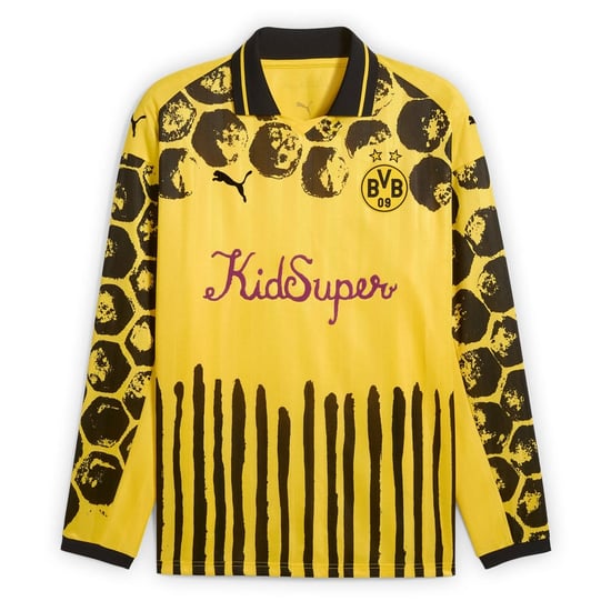 Damen BVB Borussia Dortmund 2025/26 KidSuper Langarmtrikot