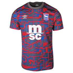 Damen Ipswich Town 2025/26 Auswärts Aufwärm Trikot