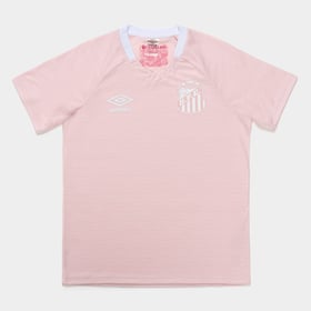 Herren Santos FC 2025/26 Drittes Pink-October-Trikot