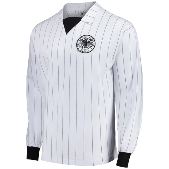 Herren Deutschland 1982 Retro Langarmtrikot