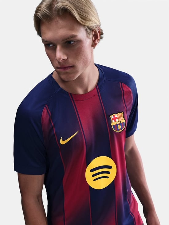 Herren FC Barcelona 2025/26 Heim UCL Trikot - LEWANDOWSKI #9