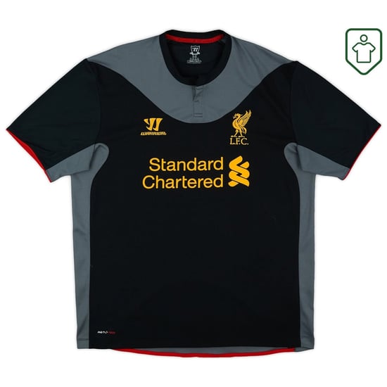 Herren Liverpool 2012/13 Auswärts Retro Shirt Gerrard #8