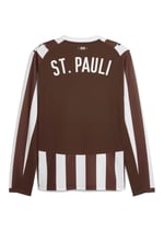Damen FC St. Pauli 2025/26 Heimtrikot mit langen Ärmeln