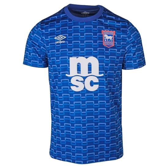 Damen Ipswich Town 2025/26 Heim Aufwärm Trikot